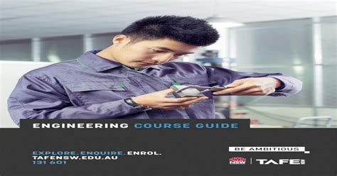 tafe nsw engineering courses